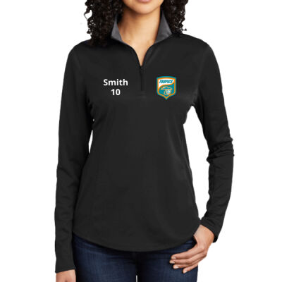 Florida Tropics  - Women's Silk Touch Performance 1/4 Zip Thumbnail