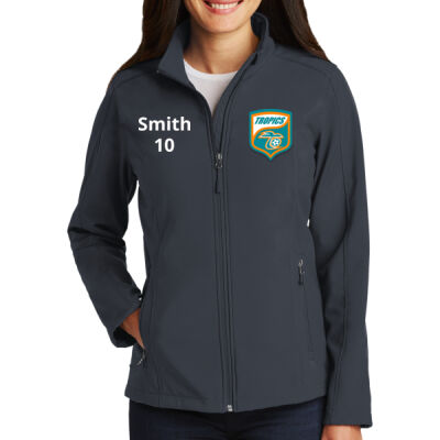 Florida Tropics  - Women's Core Soft Shell Jacket Thumbnail
