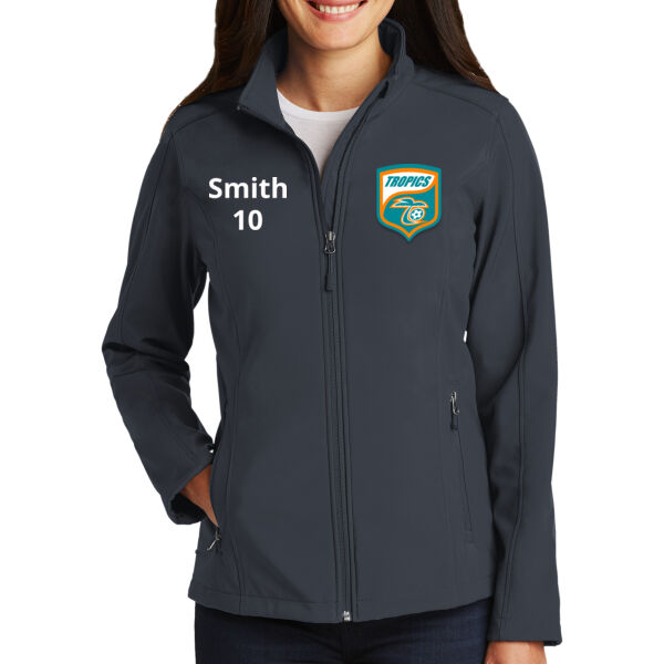 Florida Tropics  - Women's Core Soft Shell Jacket Thumbnail